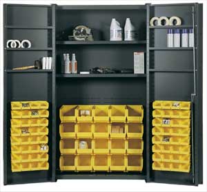 Bin Shelf Storage Cabinets