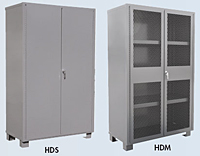 Extra Heavy Duty 14 Gauge Storage Cabinets
