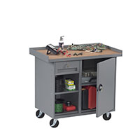 TMB-2-2542 - 1-Drawer + Locking Cabinet
