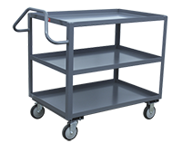 TET236 - High Deck 2 Shelf Cart