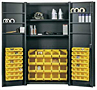 Bin & Shelf Storage Cabinet