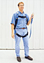 Web Lanyard with Safety Harness